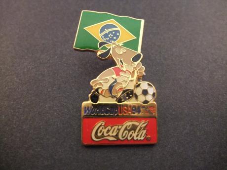 Coca Cola Worldcup voetbal USA 1994 ,Brazilië